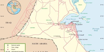 Kuwait road map